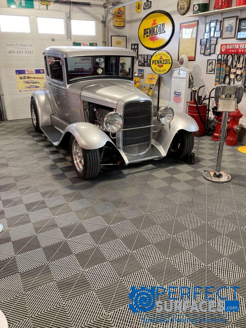 SnapGRID® SS – Garage Tiles