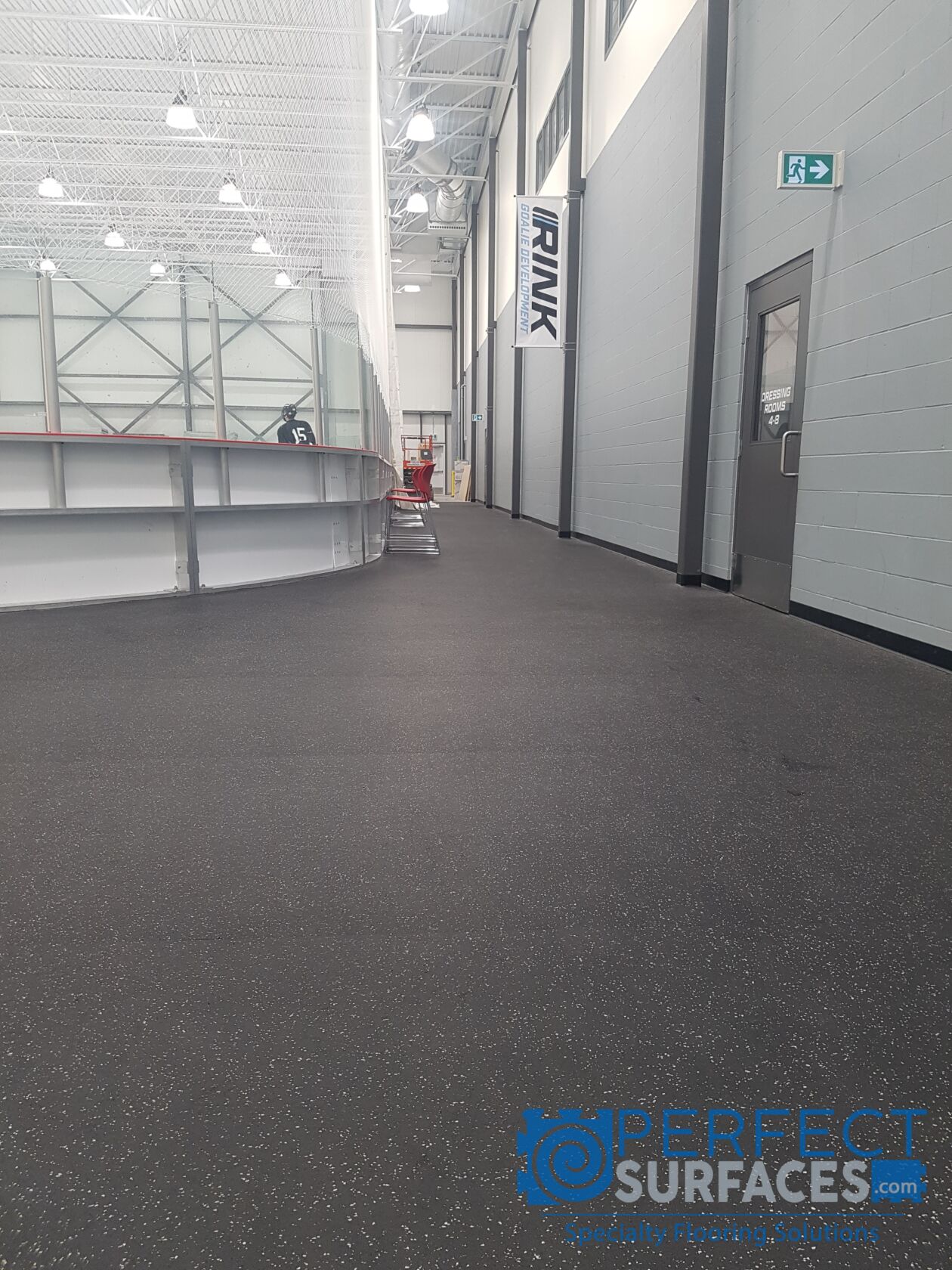 VersaTREAD Rubber Flooring for Hockey Arenas