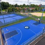 Basketball tennis courts 150x150