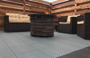 Outdoor Rubber Flooring for Decks & Patios